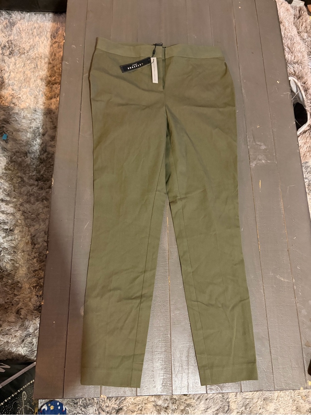 Metaphor Olive Slim Fit Chinos